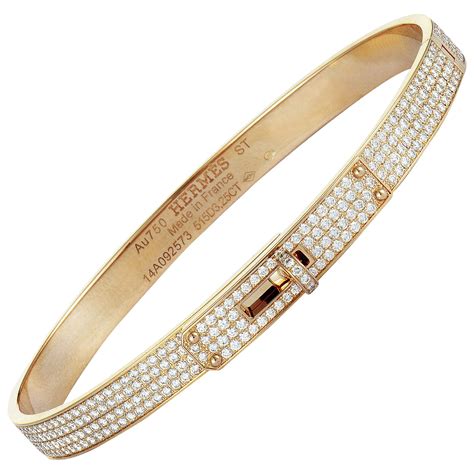 hermes diamond kelly bracelet|hermes kelly bracelet full diamond.